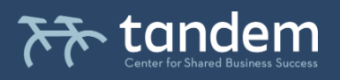 Tandem Center for Shared Business Success